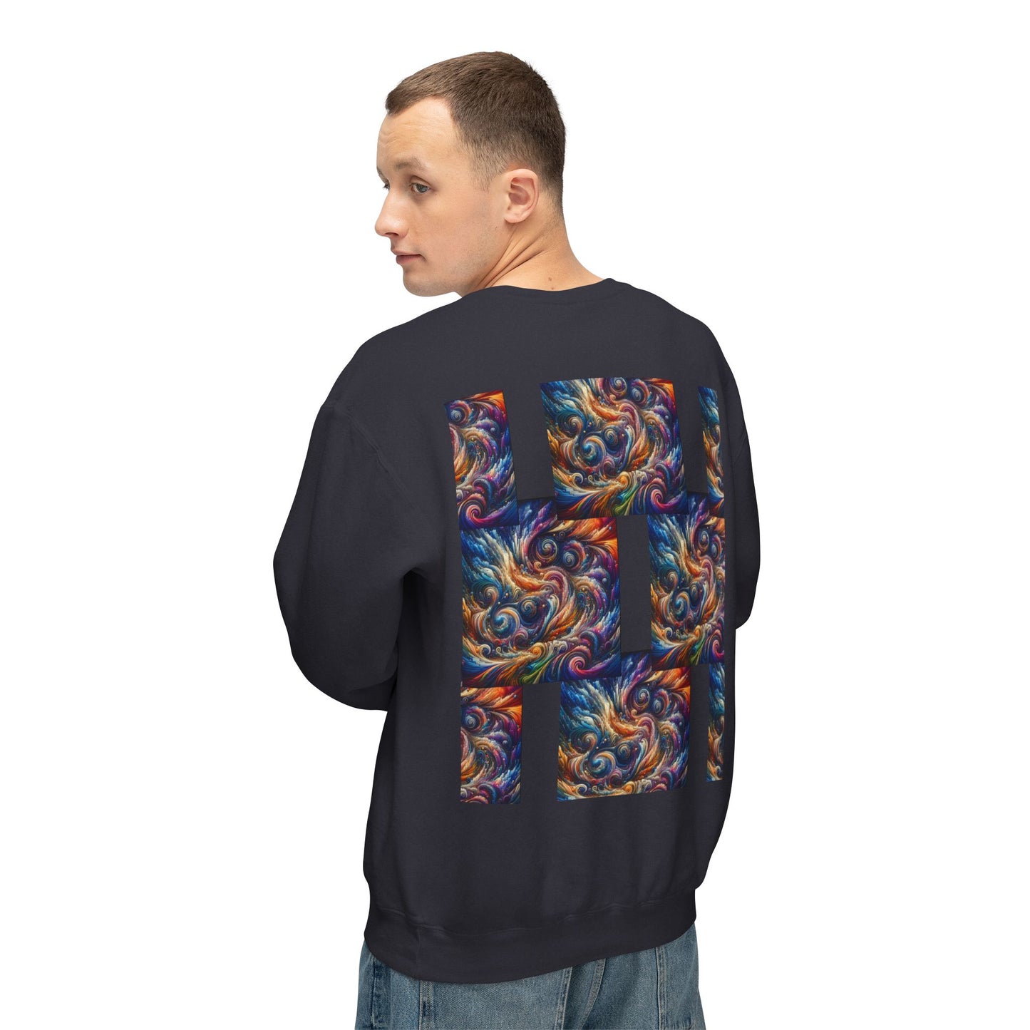 Vibrant Art Crewneck Sweatshirt for Creative Souls