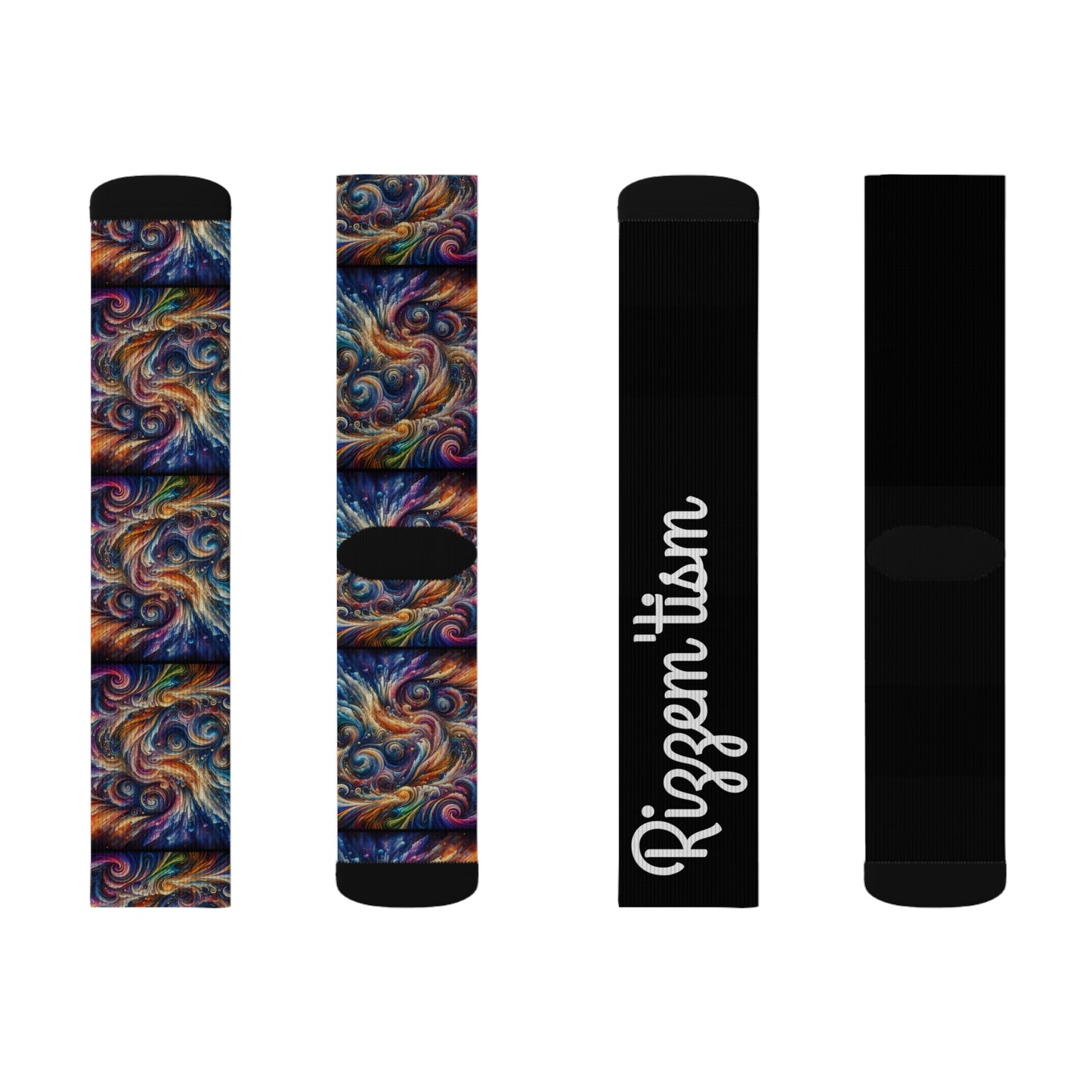 Artistic Sublimation Socks - Discover Your Style