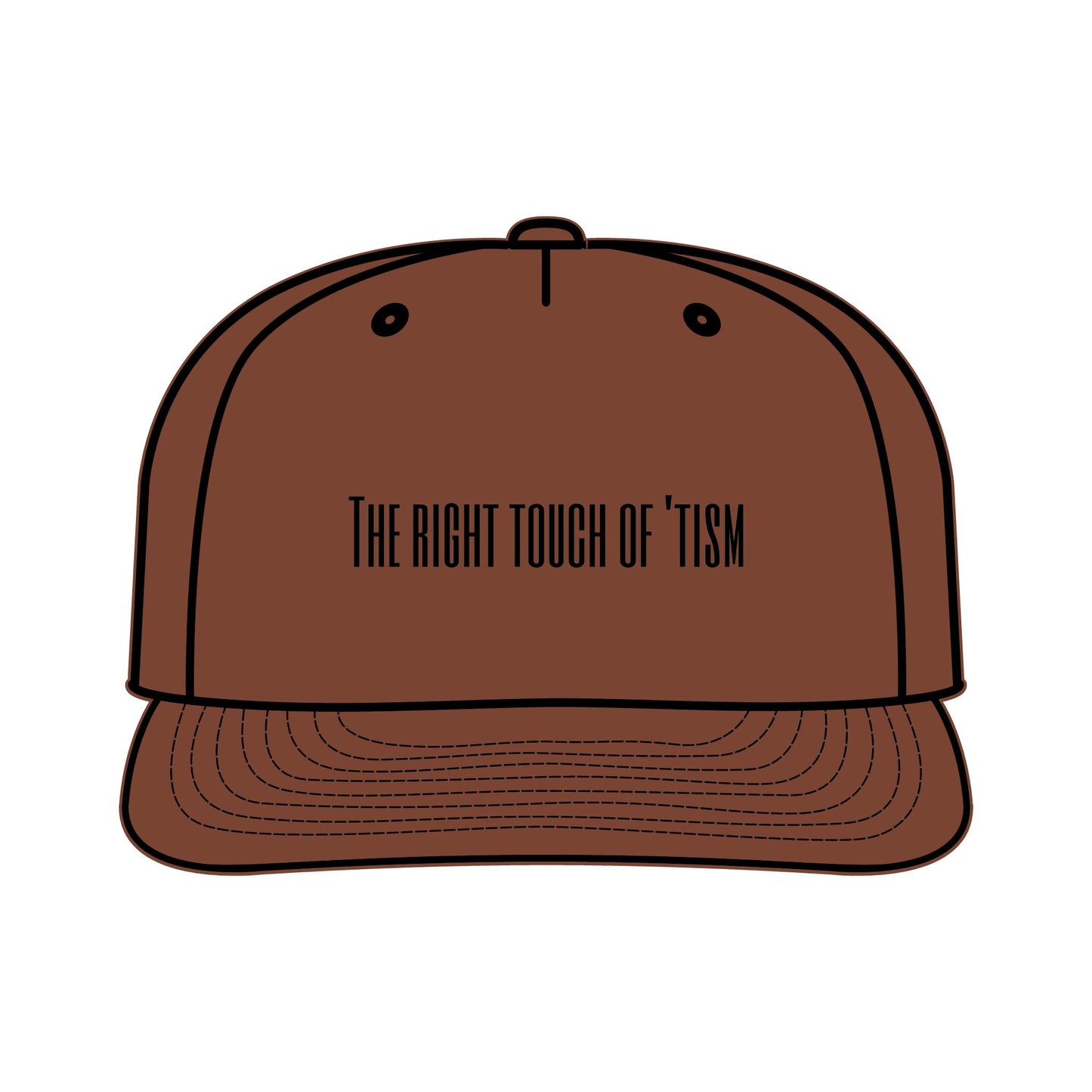 Stylish Surf Cap - The Right Touch of 'Tism