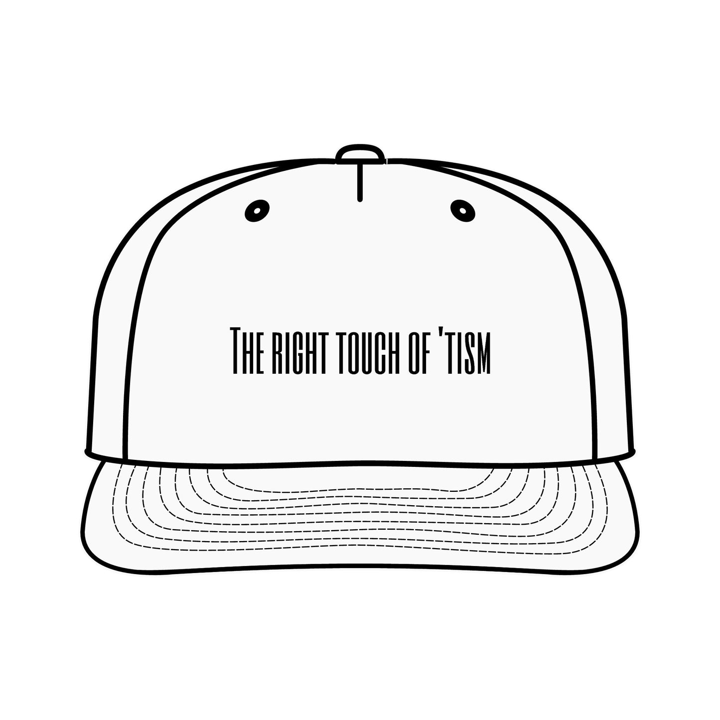 Stylish Surf Cap - The Right Touch of 'Tism