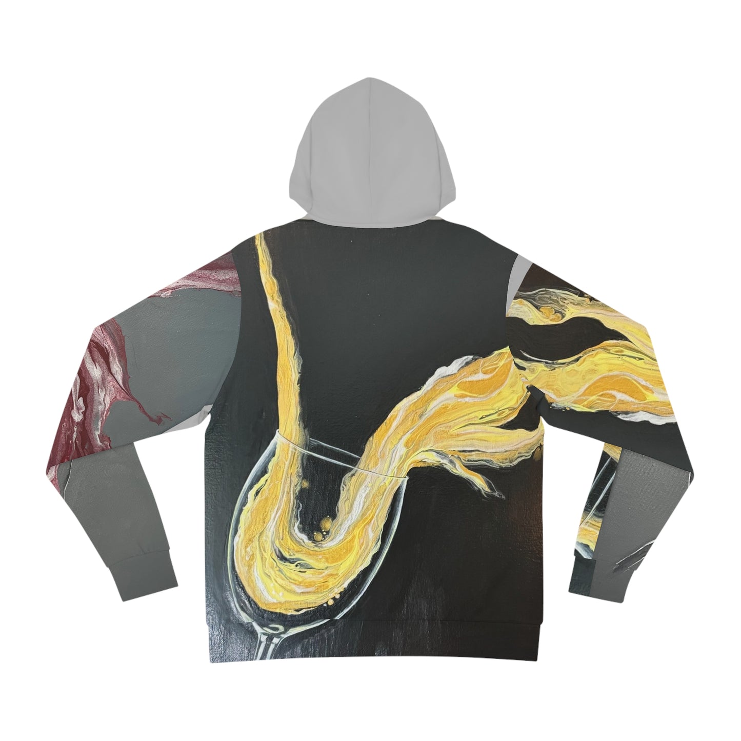 Artistic Abstract Fashion Hoodie - Unique Painting Design