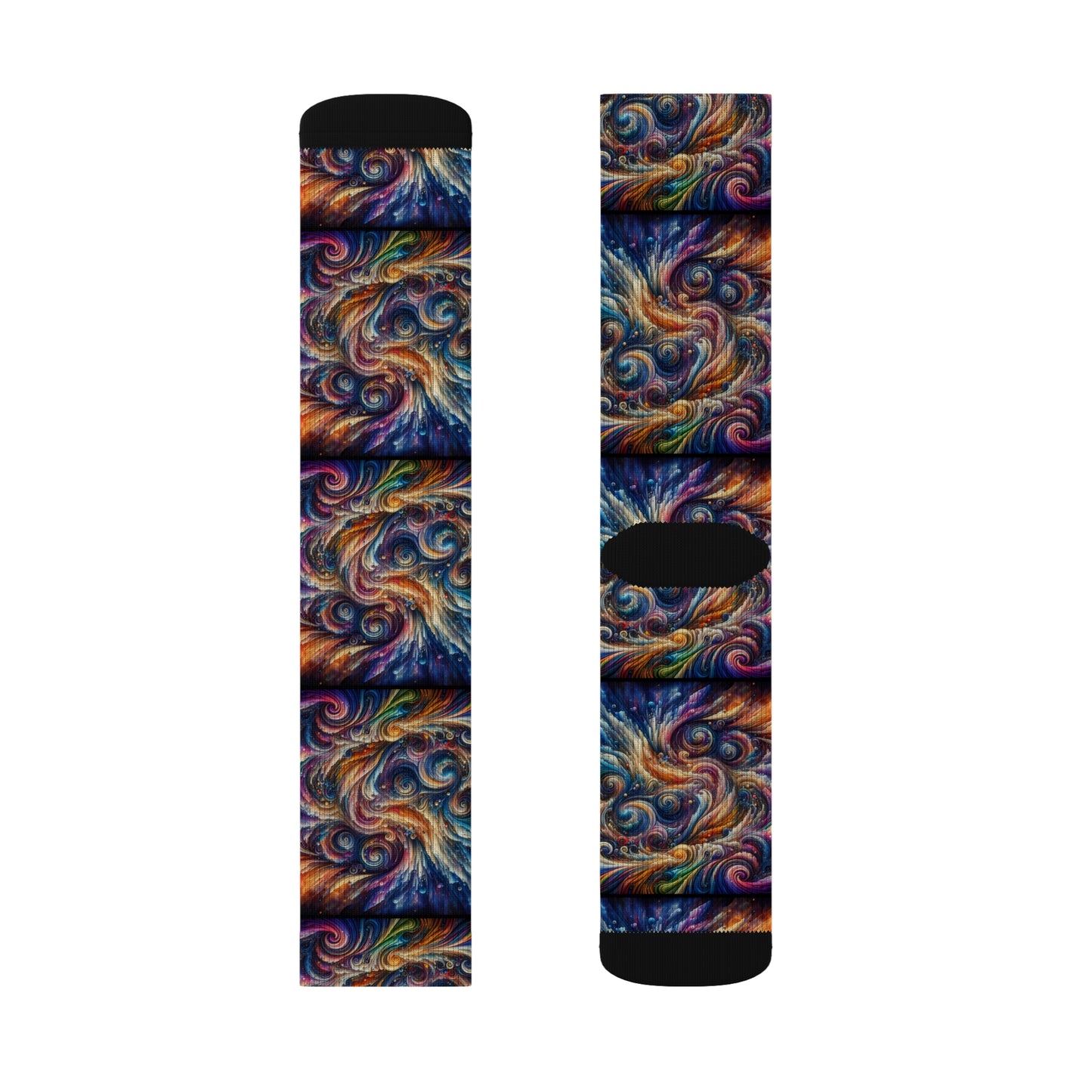 Artistic Sublimation Socks - Discover Your Style