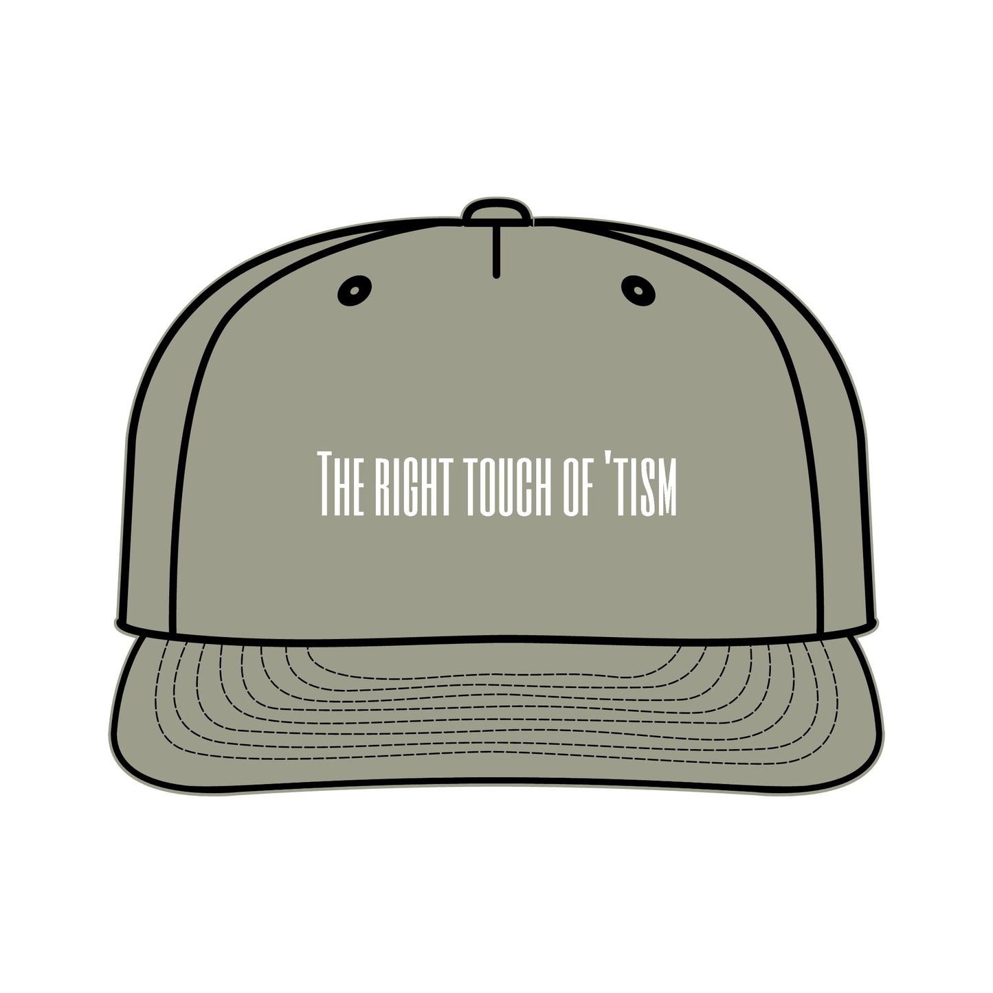 Stylish Surf Cap - The Right Touch of 'Tism