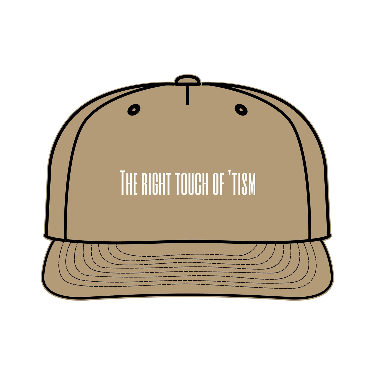 Stylish Surf Cap - The Right Touch of 'Tism