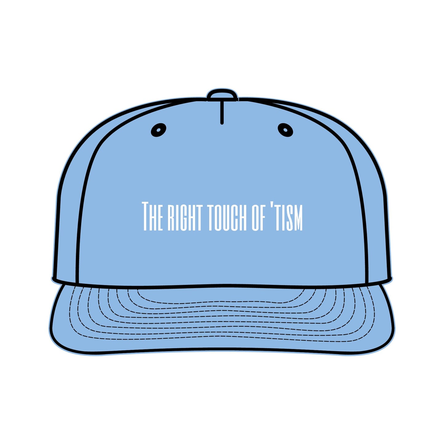 Stylish Surf Cap - The Right Touch of 'Tism