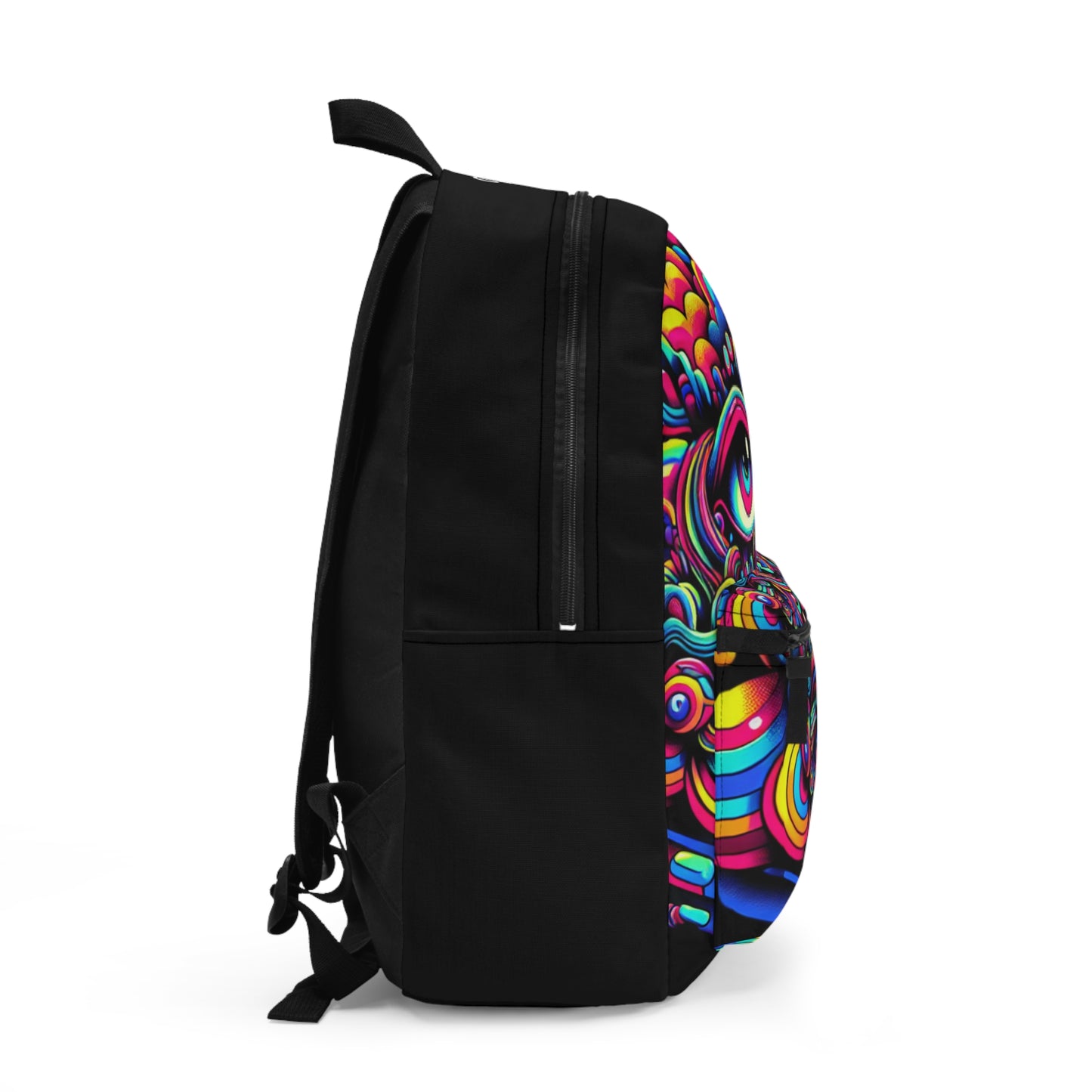 Rizzem'tism Vibrant Psychedelic Backpack for Artistic Souls