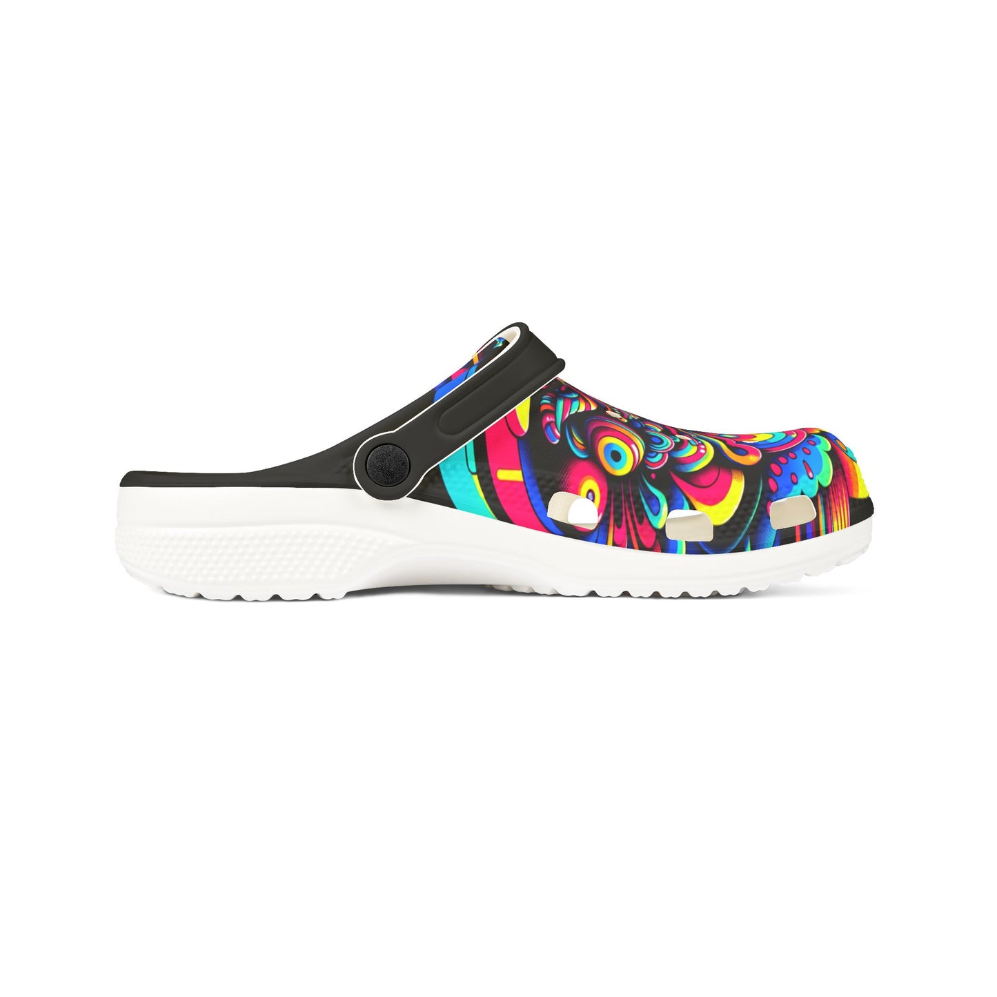 Rizzem'tism Colorful EVA Foam Rubber Clogs for Festivals and Everyday Comfort