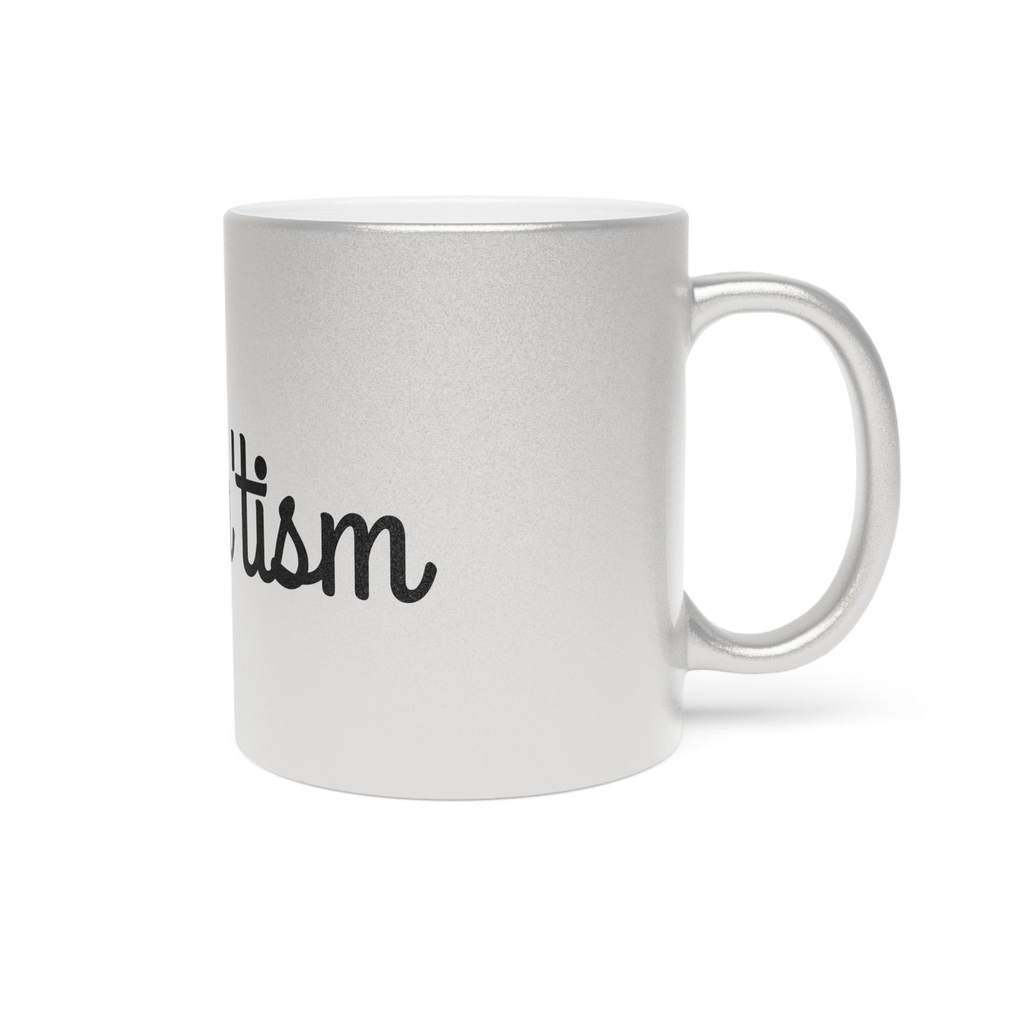 Chic Metallic Mug - Gold with 'Rizzem'tis' Quote - Perfect Gift for Celebrations and Everyday Use