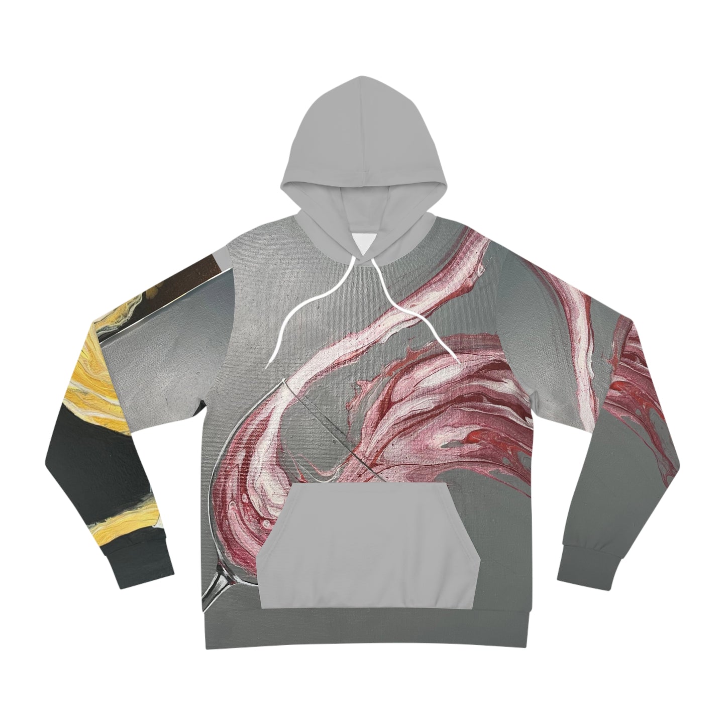 Artistic Abstract Fashion Hoodie - Unique Painting Design