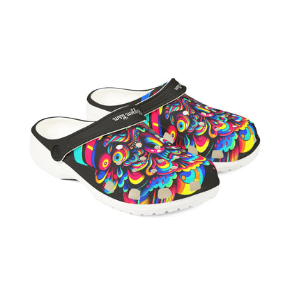 Rizzem'tism Colorful EVA Foam Rubber Clogs for Festivals and Everyday Comfort