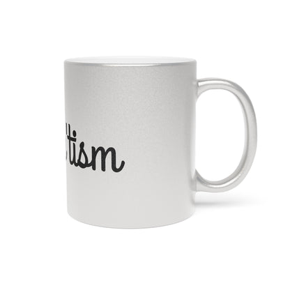 Chic Metallic Mug - Gold with 'Rizzem'tis' Quote - Perfect Gift for Celebrations and Everyday Use
